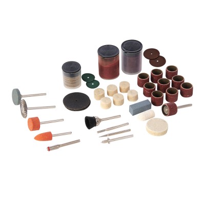 Silverline Tools Rotary Craft Tool Accessory Abrasive Kit 105pc 349758
