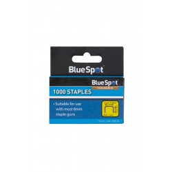 Blue Spot Tools Crown Flat Wire Staples 8mm T50 35114 Bluespot