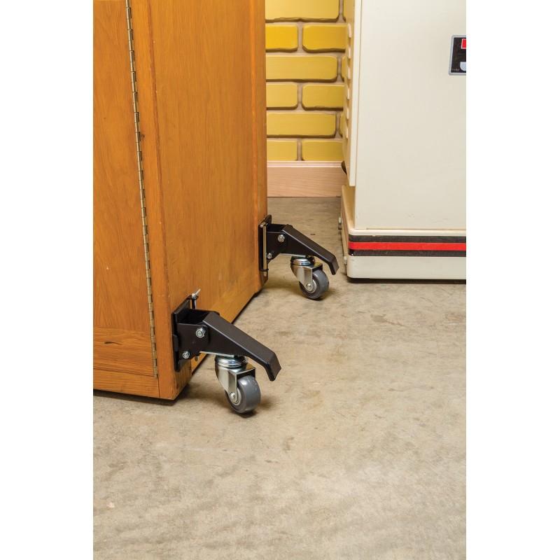 Rockler Workbench Caster Plates Quick Release 4pk 354571