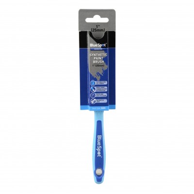 Blue Spot Tools Soft Grip Paint Brush 25mm 1 inch 36001 Bluespot