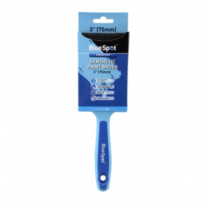 Blue Spot Tools Soft Grip Paint Brush 75mm 3 inch 36007 Bluespot