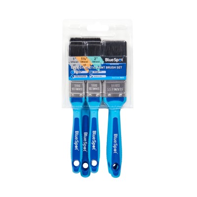 Blue Spot Tools Soft Grip Synthetic Paint Brush 5pc Set 36013 Bluespot