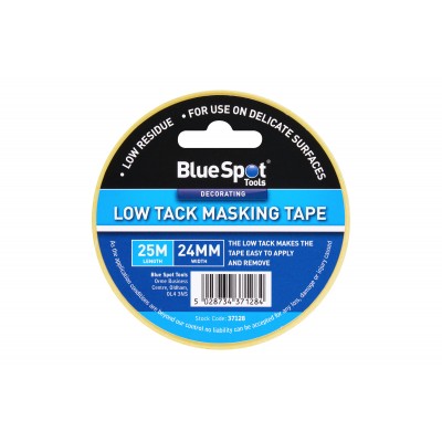 Blue Spot Tools Masking Low Tack Tape 24mm 37128 Bluespot