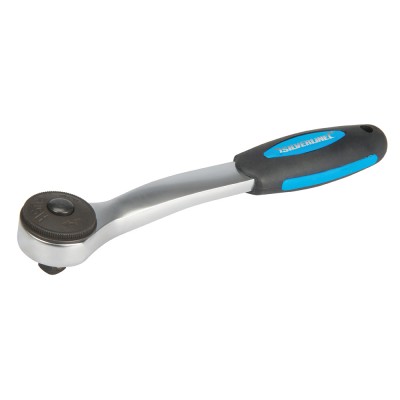 Silverline Tools Heavy Duty Socket Ratchet Handle 3/8 or 1/2 inch