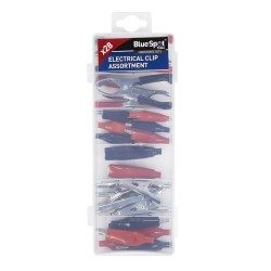 Blue Spot Tools Electrical Clamp Clip Mixed 28pc Set 40634 Bluespot 