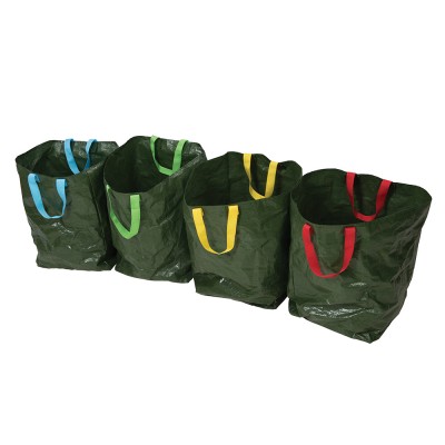 Silverline Waterproof Recycling Coded Bags 4pk Tear Proof 410631