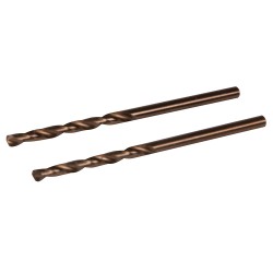 Silverline Cobalt Drill Bits 2mm to 6mm Twin Pack