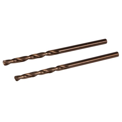 Silverline Cobalt Drill Bits 2mm to 6mm Twin Pack