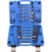 Blue Spot Tools 12pc Flexible Hinged Metric Ratchet Combination Spanner Set 04309 