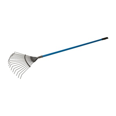 Silverline Garden Leaf Sprung Lawn Rake 1550mm 447139