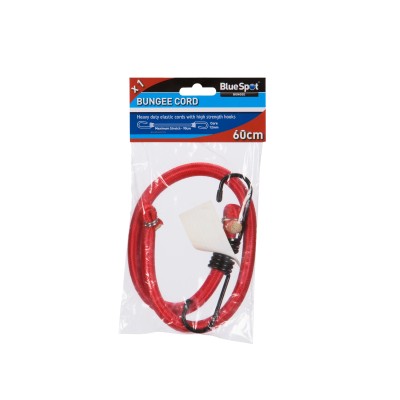 Blue Spot Tools Bungee Cord 60cm Red 45428 Bluespot 