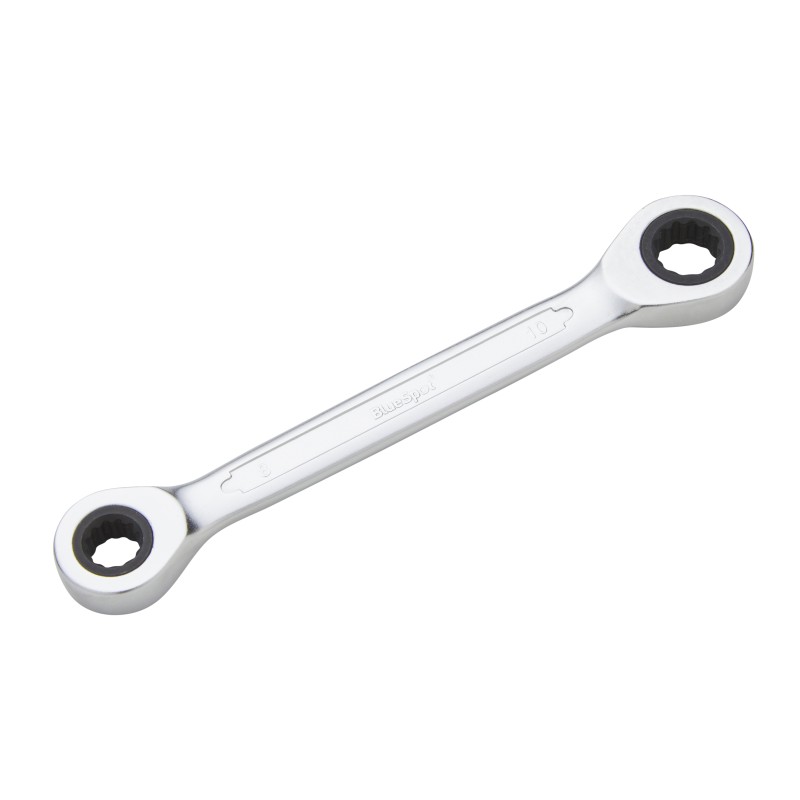 Blue Spot Tools Double End Ratchet Spanner 8mm 10mm 05134 Bluespot