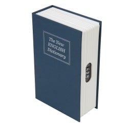 Silverline 3 Digit Combination Book Safe Box 534361
