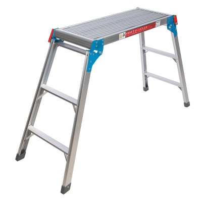 Silverline Tall Step Hop Up 800mm Work Folding Platform 537366