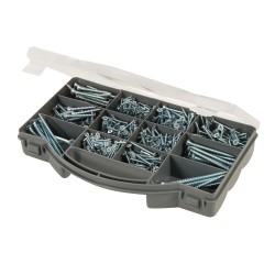 Fixman Zinc Plated Countersink Mixed Screw Set 780pc Pack 539636