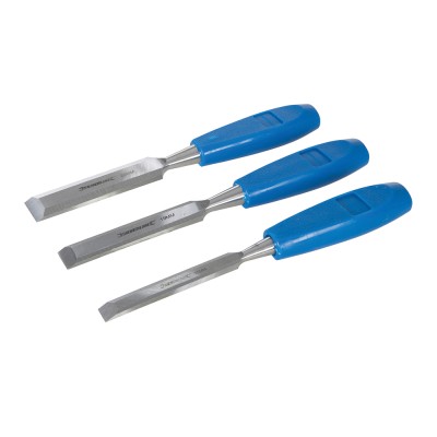 Silverline Wood Chisel 3pc Set 13mm 19mm 25mm 549666