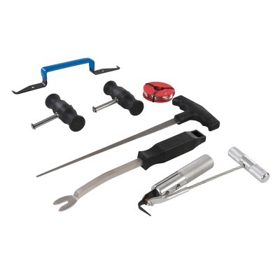 Silverline Windscreen Removal 7pc Tool Kit 554603