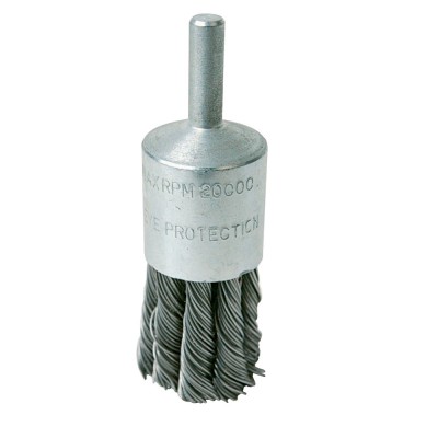Silverline Drill Steel End Cup Twist Wire Brush 22mm 580432