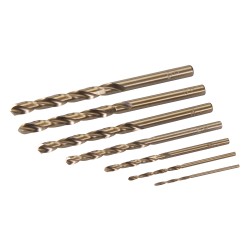 Silverline Cobalt HSS Drill Bit 7 Piece Set 598435