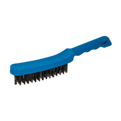 Silverline HD Steel 4 Row Wire Brush 280mm 598469