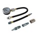 Silverline Petrol Engine Compression Testing 5 Piece Kit 598559