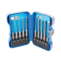 Silverline SDS Plus TCT Masonry Drill Bit 10pc Set 628645