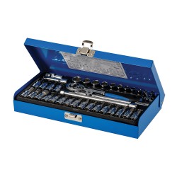 Silverline Socket Wrench Set Metric 38pc 633493