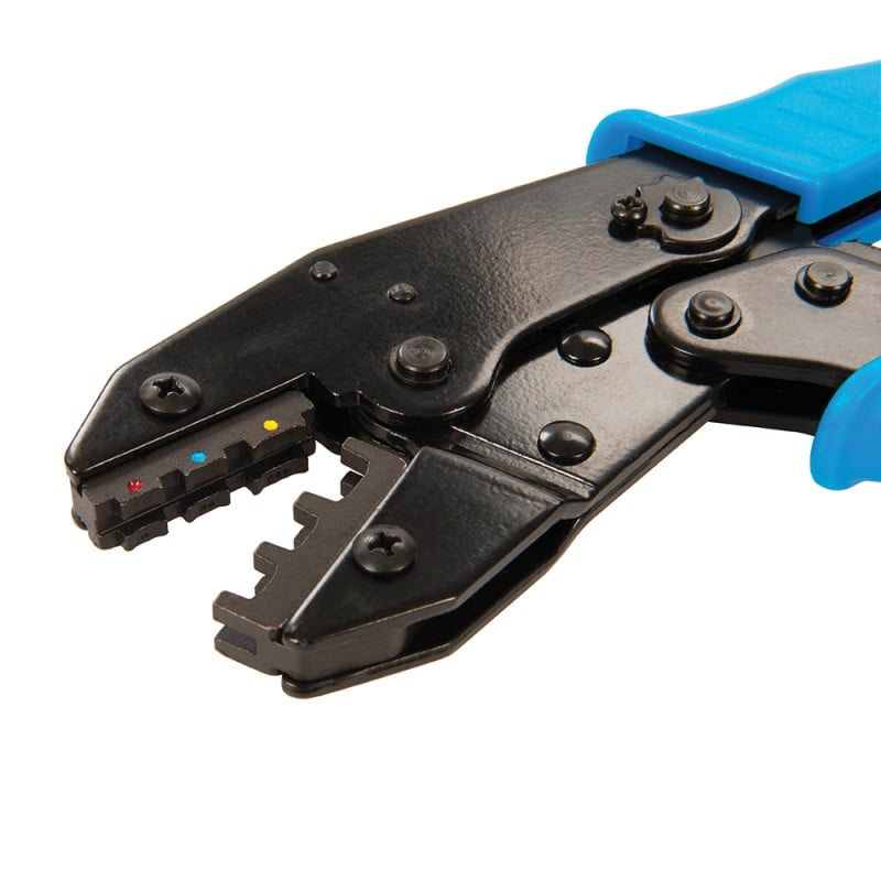 Silverline Expert Ratchet Insulated Terminal Crimping Tool 633615