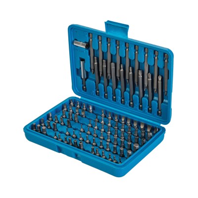 Silverline Security Screwdriver Mixed Bits and Holder 98pc Set 633662