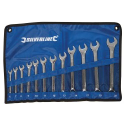 Silverline Combination Spanner 12 Piece Set 633799