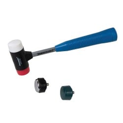 Silverline 4 in 1 Multi Head Hammer Mallet 633905