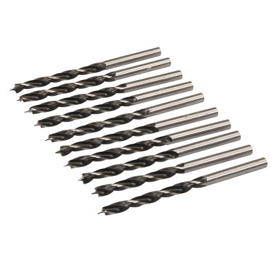 Silverline Lip and Spur Timber Drill Bits 3mm 4mm 5mm 6mm or 8mm 10pk