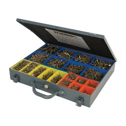 Fixman Goldstar Countersink Screws 3400 Piece Organiser Set 640485