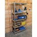 Silverline Boltless Free Standing Shelving 5 Tier Unit 666247
