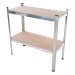 Silverline Boltless Free Standing Shelving 5 Tier Unit 666247