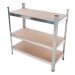 Silverline Boltless Free Standing Shelving 5 Tier Unit 666247