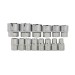 Silverline Socket and Ratchet handle 21pc Metric Set 1/2 inch 675046