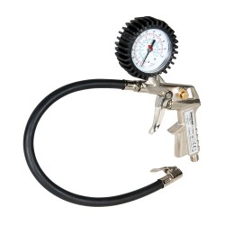 Silverline Tools Air Line Powered Tyre Inflator and Gauge 675078
