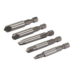 Silverline Damaged Screw Remover 5 Piece Set 675174
