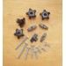 Rockler Universal T Track 17 Piece Set 679127