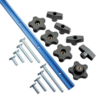 Rockler Universal T Track 17 Piece Set 679127