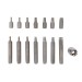 Silverline Trx Torx Bits 15pc Set inc 1/2 inch Driver Socket 706839