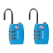 Silverline TSA Combination Luggage Padlocks Twin Pack 709502