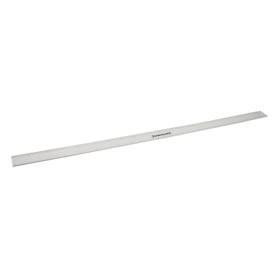 Silverline Aluminium Measuring Straight Edge Ruler 1000mm 731003