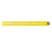 Silverline Folding Rule Hi Vis Ruler 1 Metre 733241