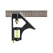 Silverline Measuring Marking Combination Square 150mm Small 745726