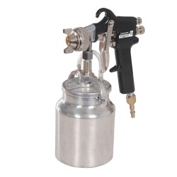 Silverline Paint Spray Gun High Pressure External Mix 1000ml 763556