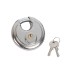 Blue Spot Discus Stainless Steel Round Lock 90mm Padlock 77027 Bluespot