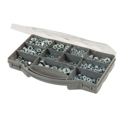 Fixman Hex Nuts Mixed Size Variety 1000 Piece Pack 771284