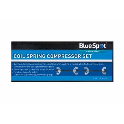 Blue Spot Tools Car Suspension Coil Spring Compressor Set 07919 Bluespot